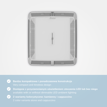 Aventa Compact Plus II Gen. ext. unit, biała